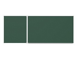 Доска 2-элементная меловая 300x120 см - ДО-29з